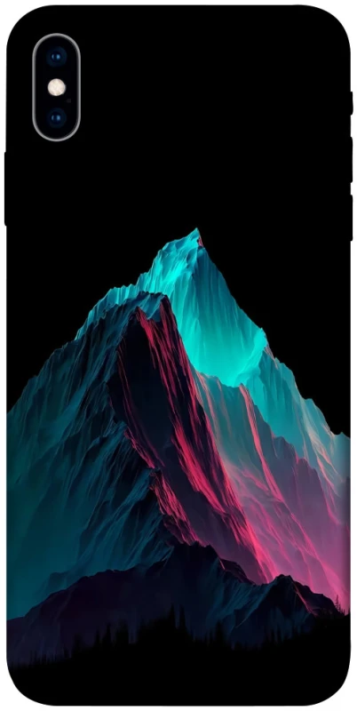 Чехол на Apple iPhone X (5.8") Neon mountains фото 1 из 1