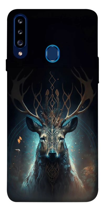 Чехол на Samsung Galaxy A20s Скандинавский олень v2 фото 1 из 1