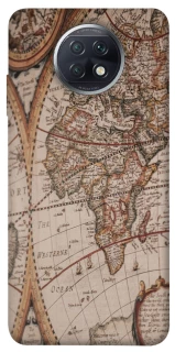 Чохол на Xiaomi Redmi Note 9 5G / Note 9T Карта подорожей фото 1 з 1