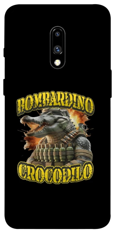 Чохол на OnePlus 7 Bombardino Crocodilo фото 1 з 1