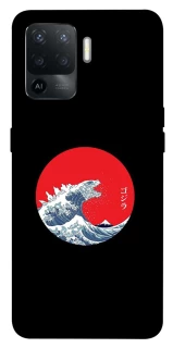 Чехол на Oppo Reno 5 Lite Волны Японии фото 1 из 1