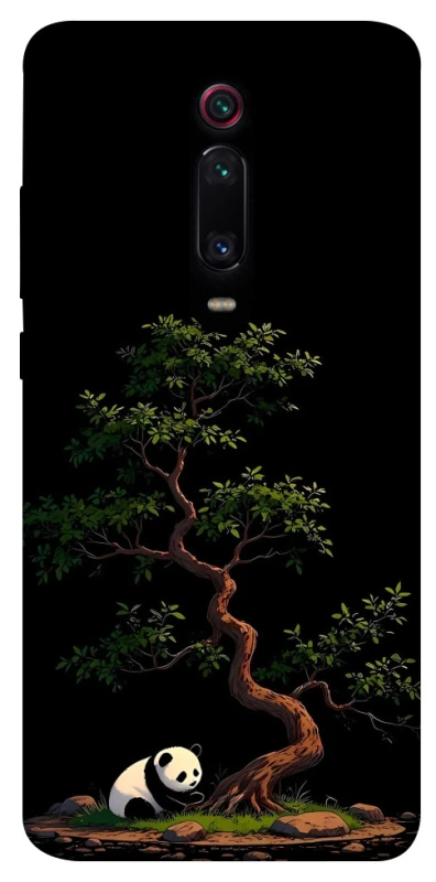 Чехол на Xiaomi Redmi K20 / K20 Pro / Mi9T / Mi9T Pro Panda and tree фото 1 из 1