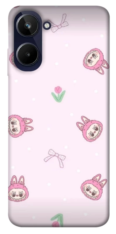 Чохол на Realme 10 4G Labubu Flower фото 1 з 1