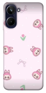 Чохол на Realme 10 4G Labubu Flower фото 1 з 1