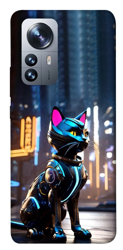 Чохол на Xiaomi 12 / 12X Cyber cat фото 1 з 1
