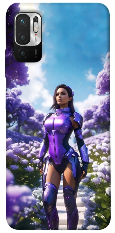 Чохол на Xiaomi Redmi Note 10 5G Cyber space girl ver.4 фото 1 з 1