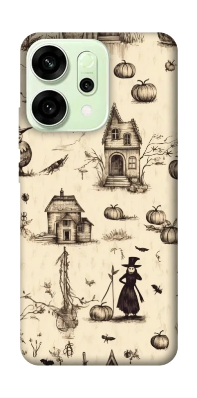 Чохол на Oppo Reno 14 Halloween aesthetic ver.1 фото 1 з 1