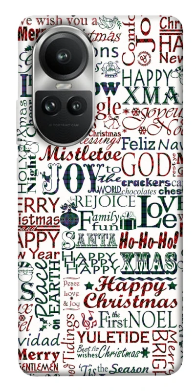 Чохол на Oppo Reno 10 Christmas mood ver.3 фото 1 з 1