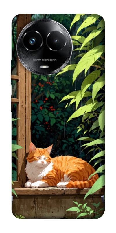 Чохол на Realme C67 4G red cat фото 1 з 1