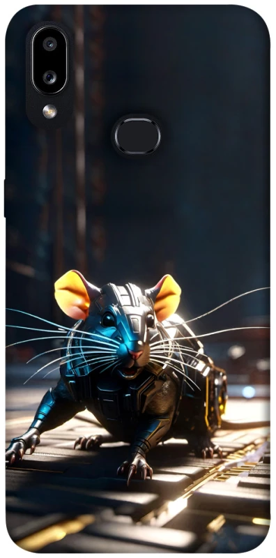 Чохол на Samsung Galaxy A10s Cyber rat фото 1 з 1