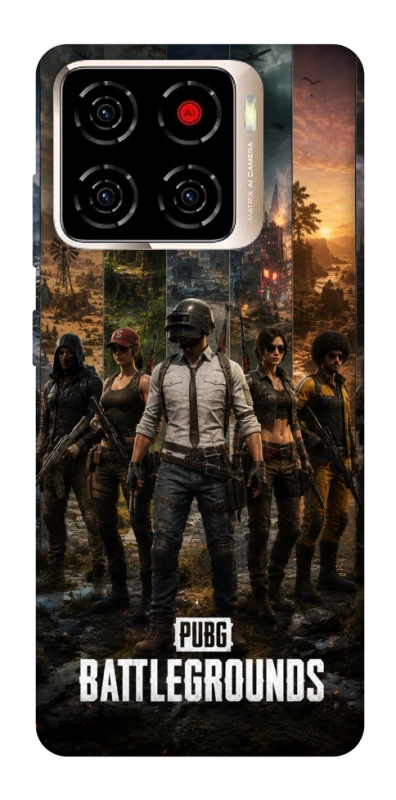 Чехол на ZTE Blade A56 PUBG фото 1 из 1