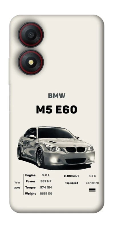 Чохол на ZTE Blade A34 4G BMW M5 E60 фото 1 з 1
