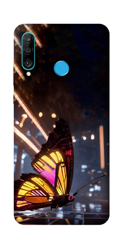 Чохол на Huawei P30 lite Cyber butterfly фото 1 з 1