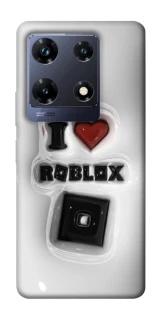 Чохол на Infinix Note 30 Pro I love Roblox фото 1 з 1