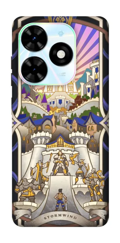 Чехол на TECNO Spark Go 2024 WOW forever stormwind фото 1 из 1
