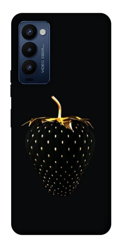 Чохол на TECNO Camon 18 Pro Чорна полуниця фото 1 з 1