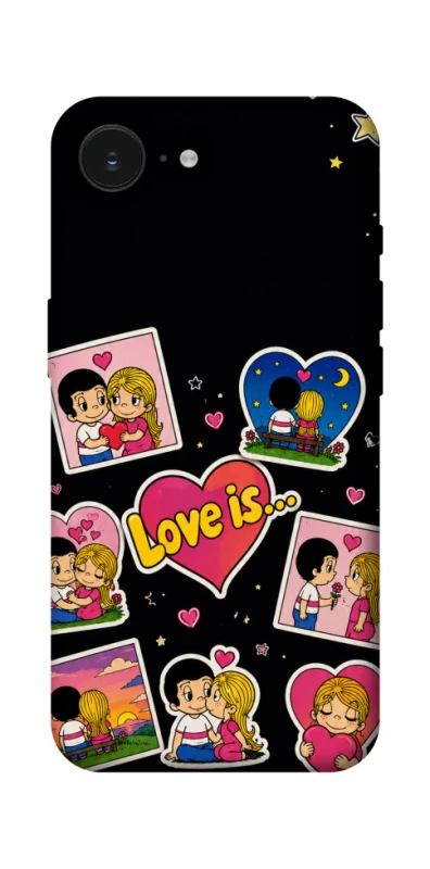 Чохол на Apple iPhone 16e (6.1") Love is фото 1 з 1