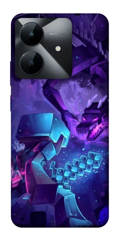 Чохол на Realme Note 60x Minecraft dragon фото 1 з 1