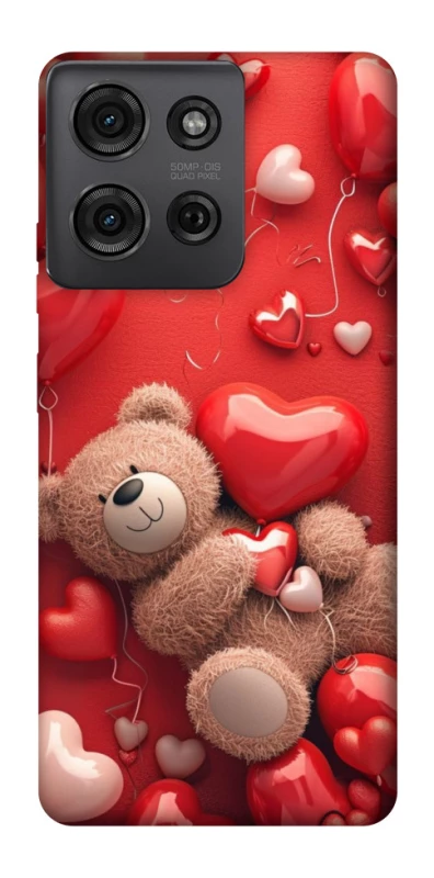 Чохол на Motorola Moto G75 bear in hearts фото 1 з 1