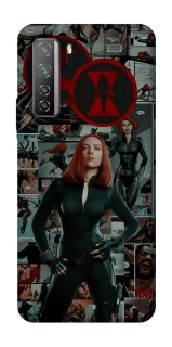 Чохол на Huawei Nova 7 SE Black Widow фото 1 з 1