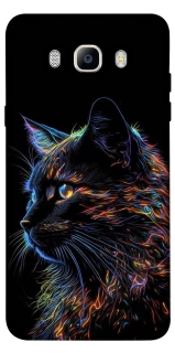 Чохол на Samsung J510F Galaxy J5 (2016) Чорний кіт фото 1 з 1