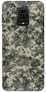 Чохол на Xiaomi Redmi Note 9s / Note 9 Pro / Note 9 Pro Max Camouflage v25 фото 1 з 1