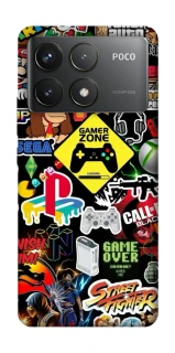Чехол на Xiaomi Poco F6 Pro Gamer Zone фото 1 из 1