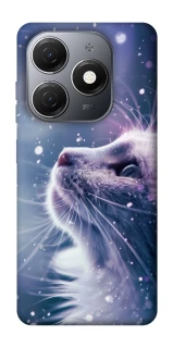Чехол на TECNO Spark 20 Snow cat фото 1 из 1