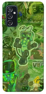 Чехол на Samsung Galaxy M52 Dandysworld tv green theme фото 1 из 1
