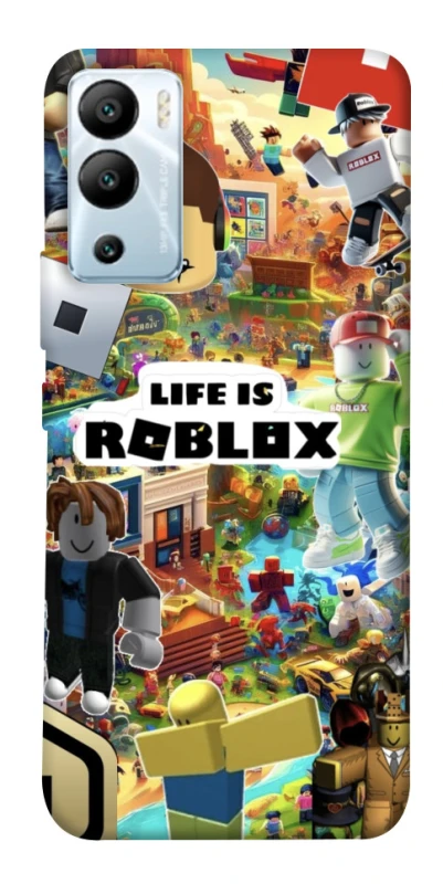 Чохол на Infinix Hot 12i Life is Roblox фото 1 з 1