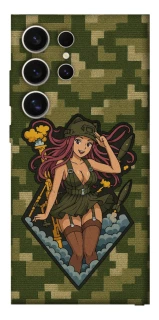 Чехол на Samsung Galaxy S25 Ultra Military Waifu фото 1 из 1