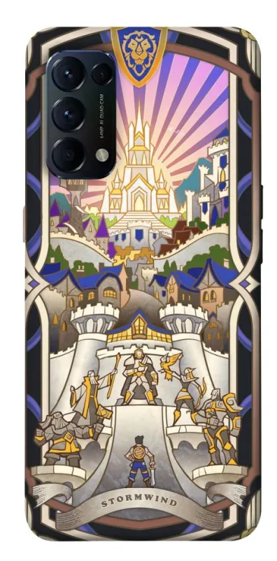 Чехол на Oppo Reno 5 4G WOW forever stormwind фото 1 из 1