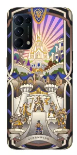 Чехол на Oppo Reno 5 4G WOW forever stormwind фото 1 из 1