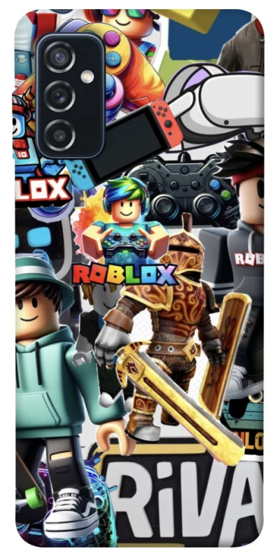 Чохол на Samsung Galaxy M52 Roblox collage ver.1 фото 1 з 1