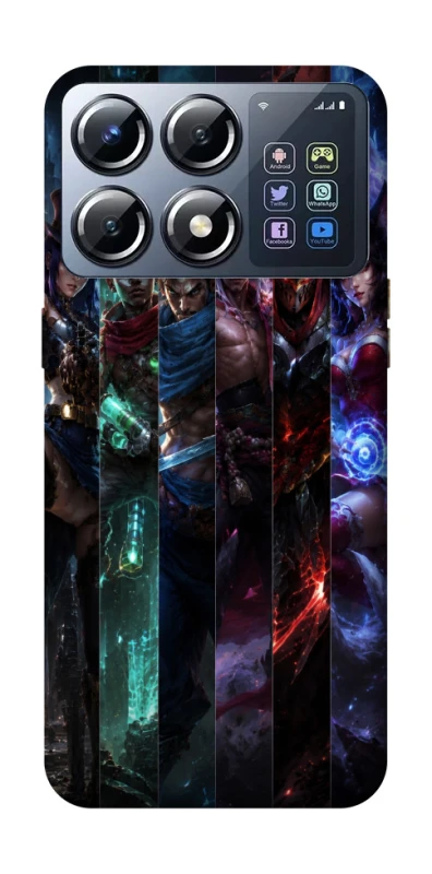Чохол на Xiaomi POCO X8 Pro League of Legends ver.2 фото 1 з 1