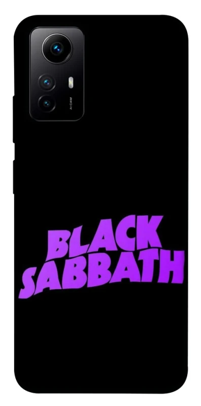 Чехол на Xiaomi Redmi Note 12S Black Sabbath logo ver.1 фото 1 из 1