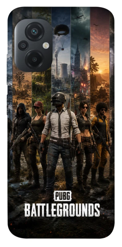 Чехол на Xiaomi Poco M5 PUBG фото 1 из 1