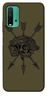 Чохол на Xiaomi Redmi Note 9 4G / Redmi 9 Power Mil skull фото 1 з 1