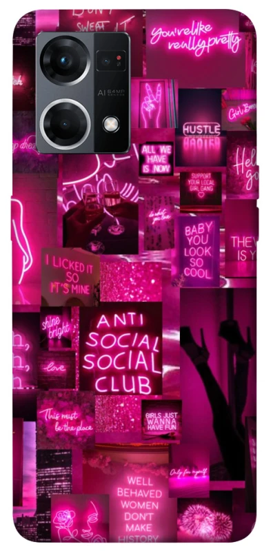 Чохол на Oppo Reno 7 4G Hot collage ver.7 фото 1 з 1