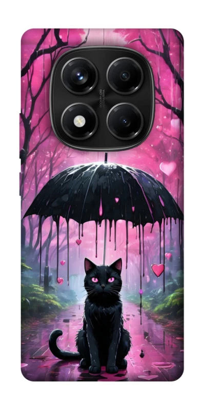 Чохол на Xiaomi Redmi Note 14 Pro 4G Black cat фото 1 з 1