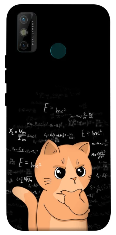 Чехол на TECNO Spark 6 Go Smart cat фото 1 из 1