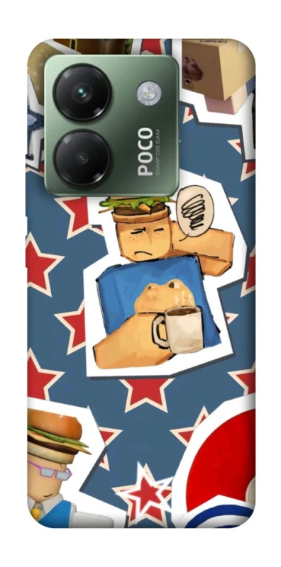 Чехол на Xiaomi Poco M7 pro 5G Roblox v2 фото 1 из 1