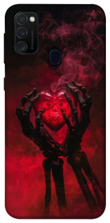 Чохол на Samsung Galaxy M30s / M21 Heart in the hands of a skeleton фото 1 з 1