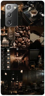 Чехол на Samsung Galaxy Note 20 Coffee collage ver.1 фото 1 из 1