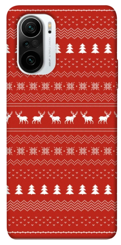 Чохол на Xiaomi Redmi K40 / K40 Pro / K40 Pro+ / Poco F3 Новорічний v12 фото 1 з 1