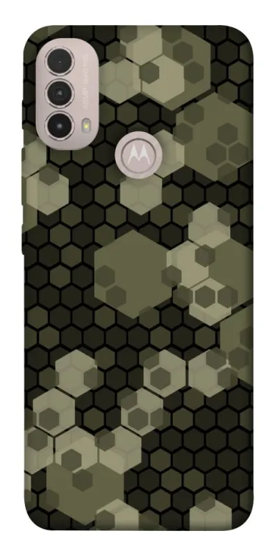 Чохол на Motorola Moto E40 Camouflage v9 фото 1 з 1