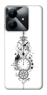 Чехол на Realme Note 60x Tattoo ver.8 фото 1 из 1
