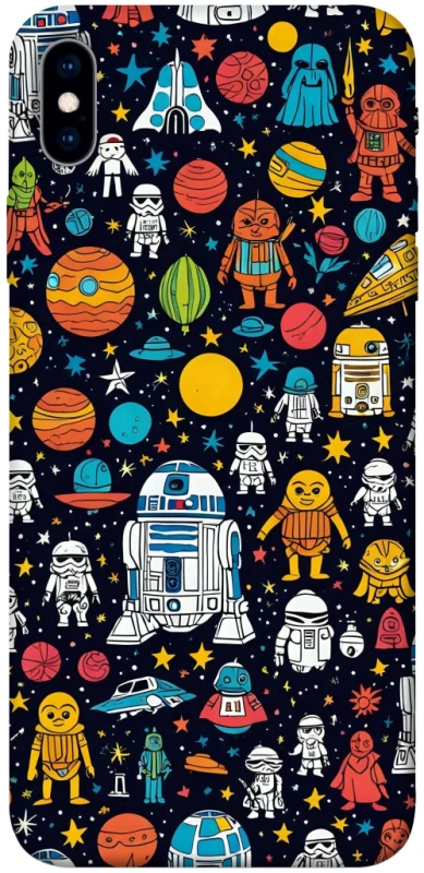 Чохол на Apple iPhone XS Max (6.5") Star Wars background ver.2 фото 1 з 1