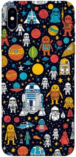 Чехол на Apple iPhone XS Max (6.5") Star Wars background ver.2 фото 1 из 1