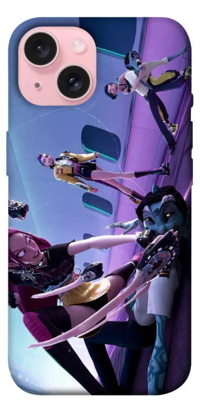 Чохол на Apple iPhone 15 (6.1") K-Pop Demon Hunters ver.10 фото 1 з 1